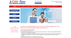 Desktop Screenshot of curewithcareclinic.com